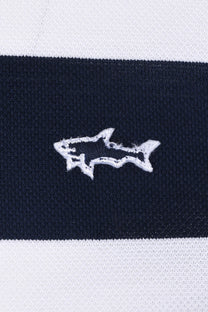 Paul & Shark POLO NAVY/WHITE STRIPE Paul & Shark