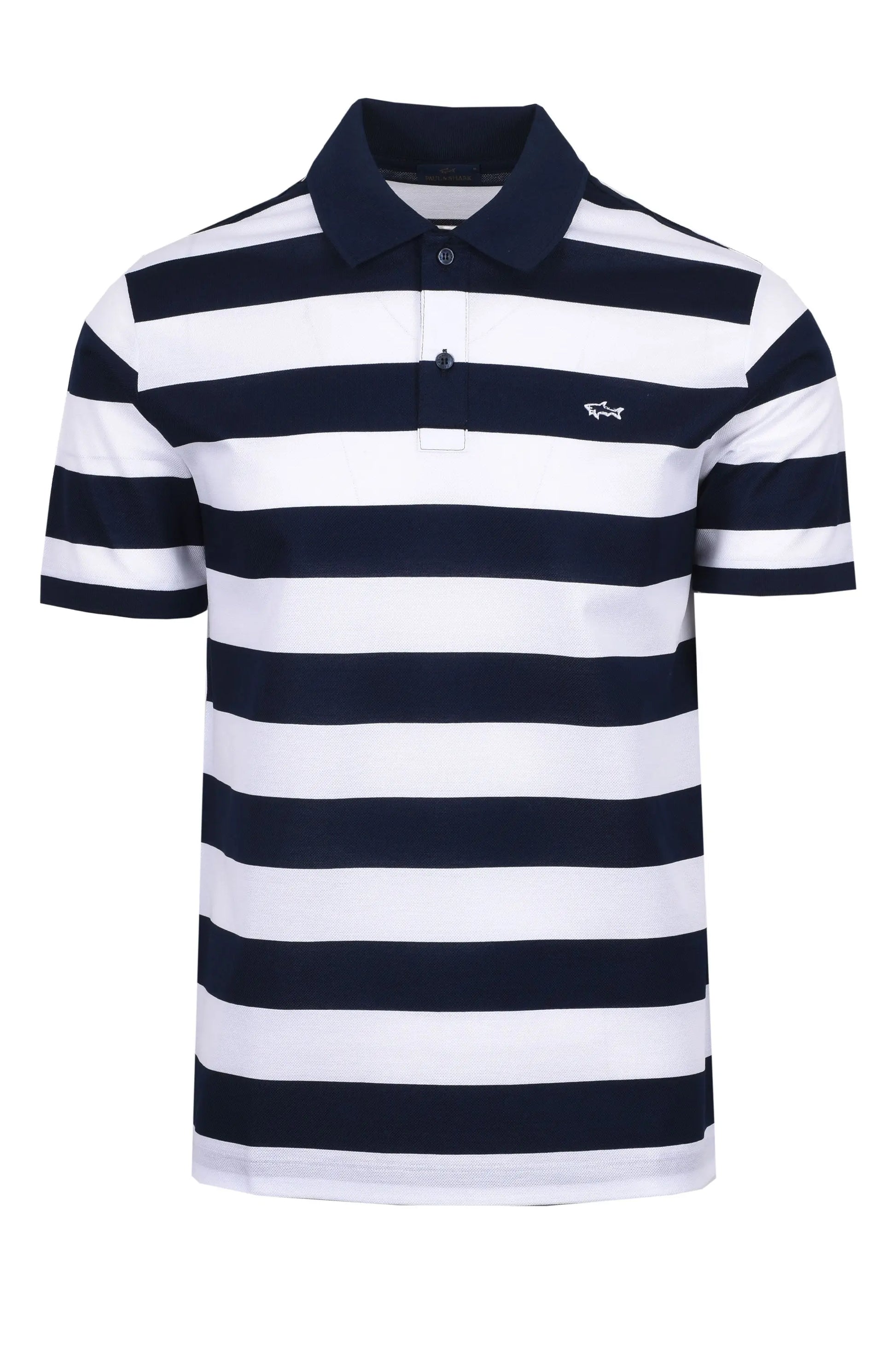 Paul & Shark POLO NAVY/WHITE STRIPE Paul & Shark