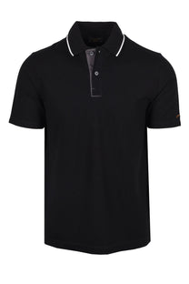 Paul & Shark Tipped Polo Shirt Black Paul & Shark