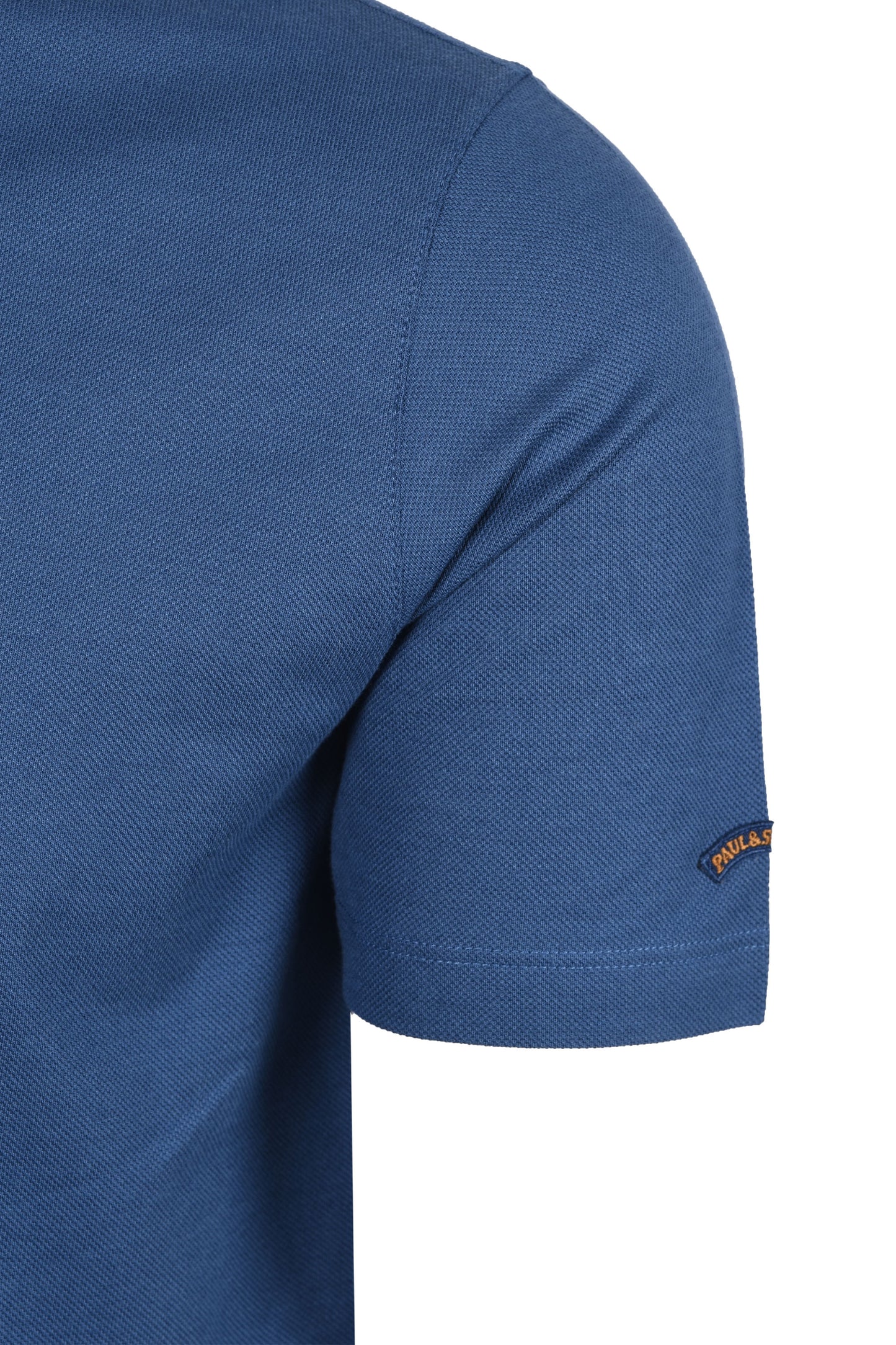 Paul & Shark Tipped Polo Shirt Blue