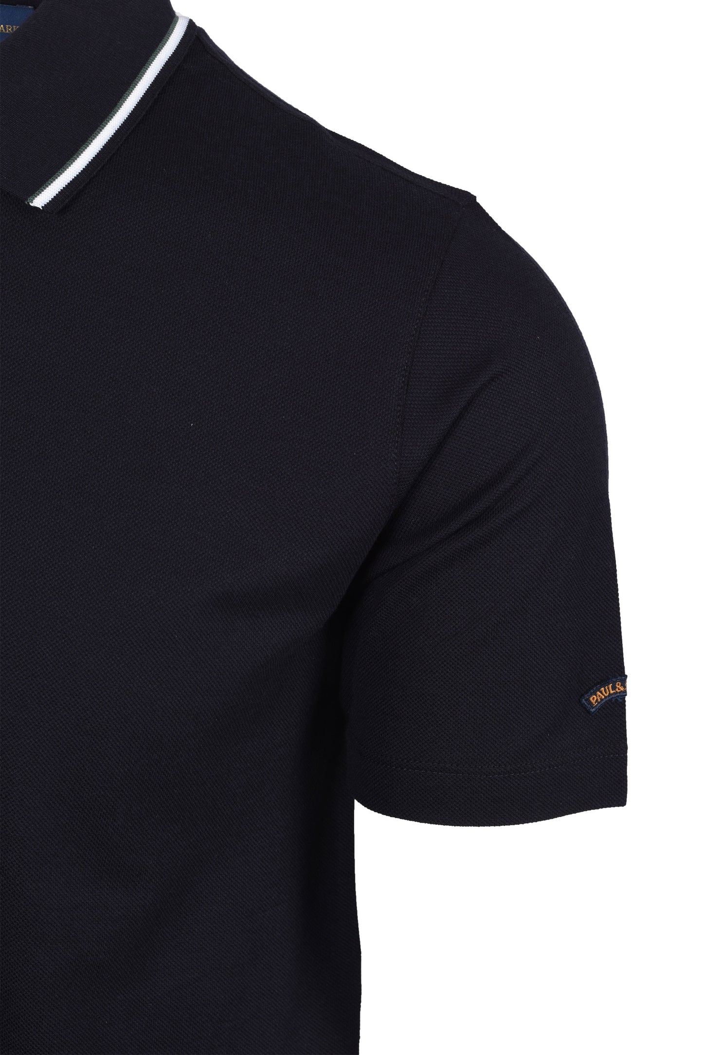 Paul & Shark Tipped Polo Shirt Navy