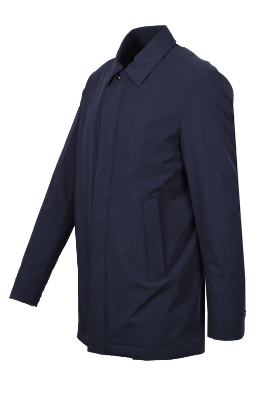Paul & Shark Woven Coat Navy