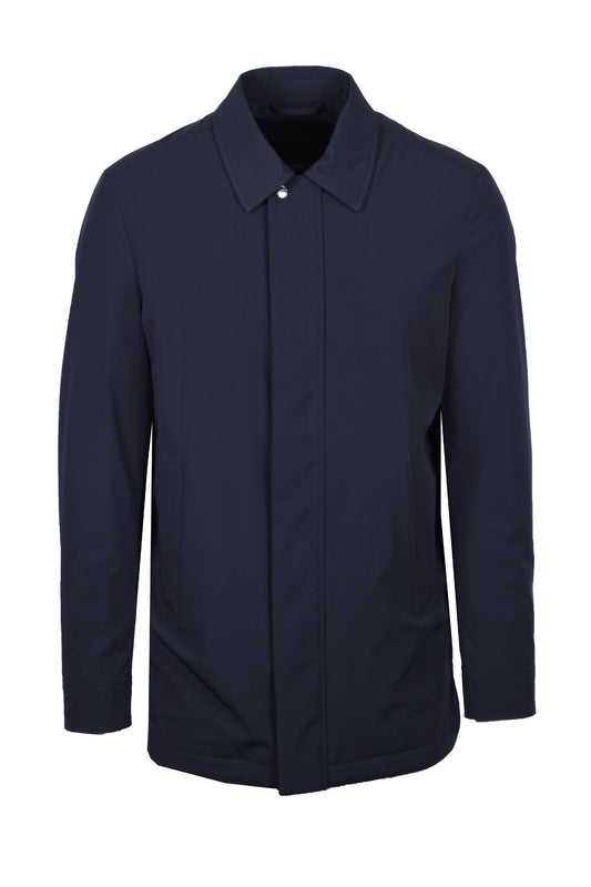 Paul & Shark Woven Coat Navy