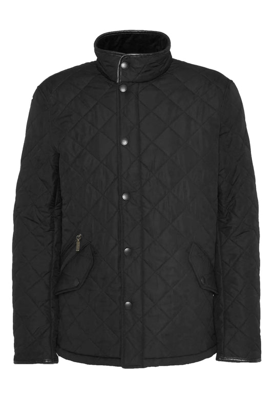 Barbour Powell Quilted Jacket Black Barbour
