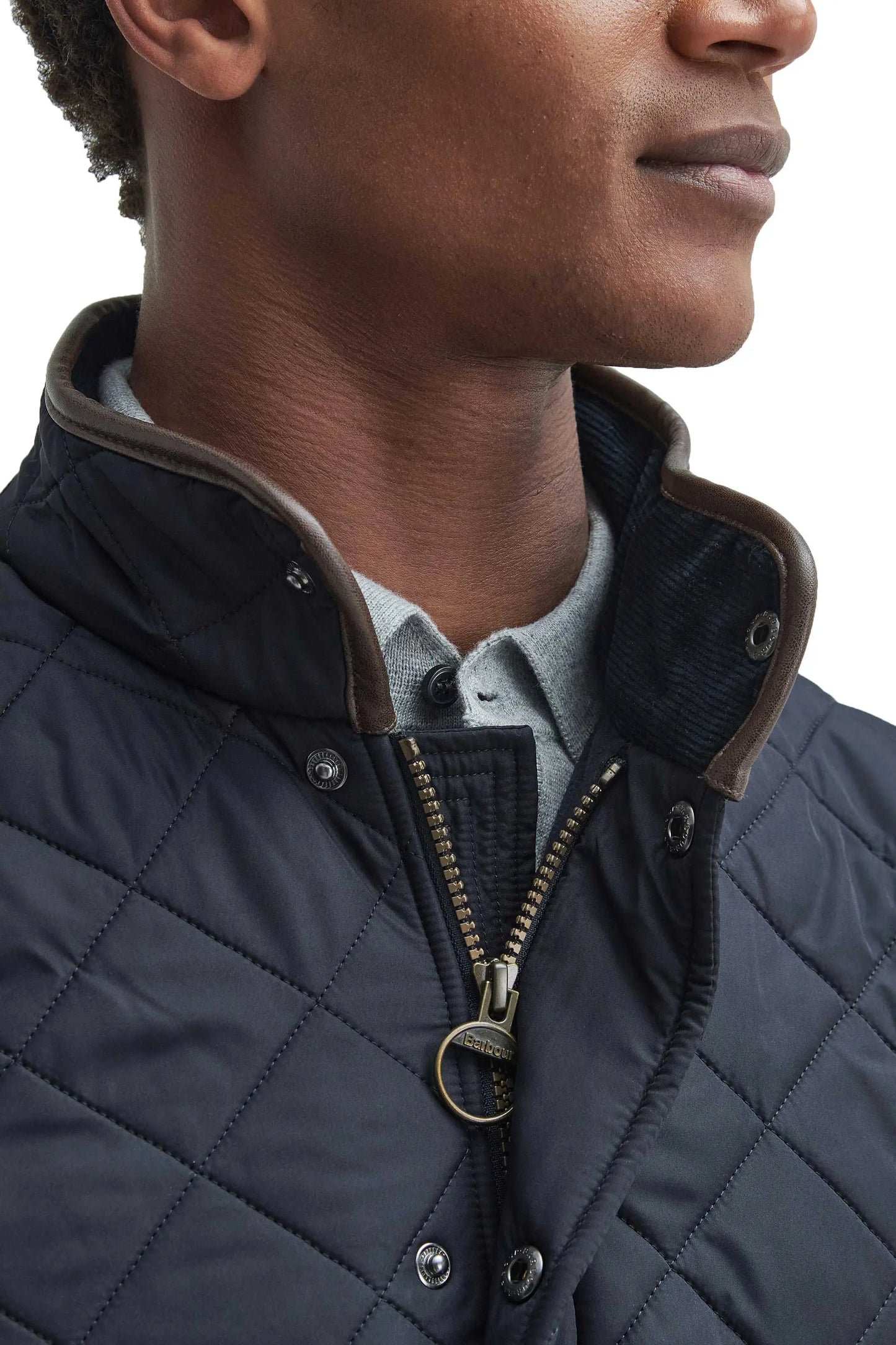 Barbour Powell Quilted Jacket Navy Barbour