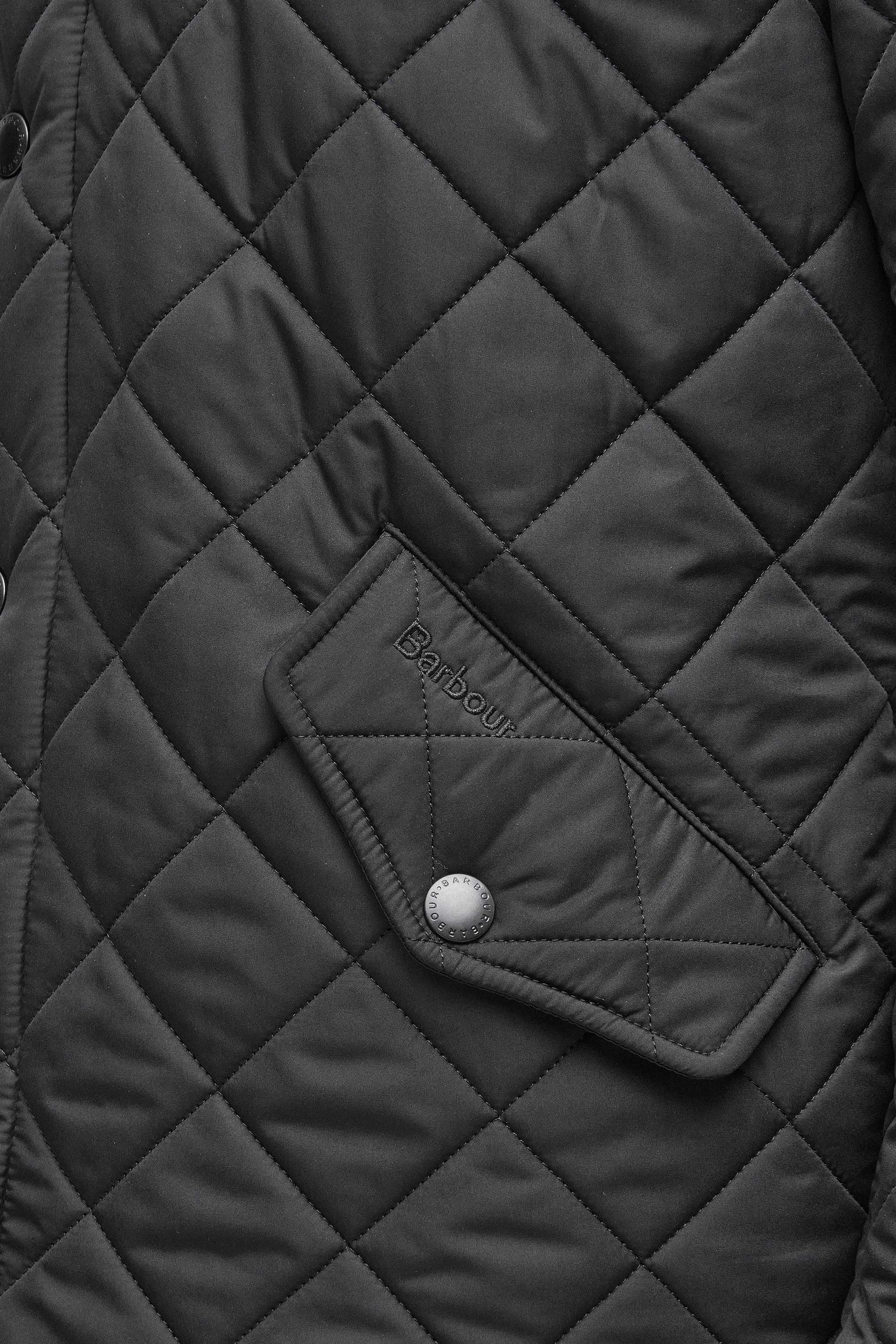 Barbour Powell Quilted Jacket Black Barbour