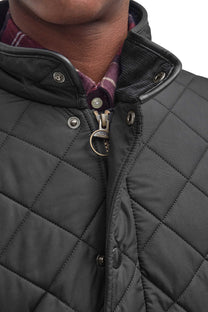 Barbour Powell Quilted Jacket Black Barbour
