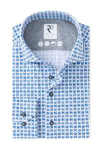 R2 CUT AWAY COLLAR LONG SLEEVE SHIRT LIGHT BLUE R2 Michael Stewart Menswear  Shirts