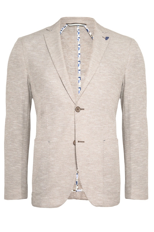 R2 NOTCH LAPEL JACKET BEIGE