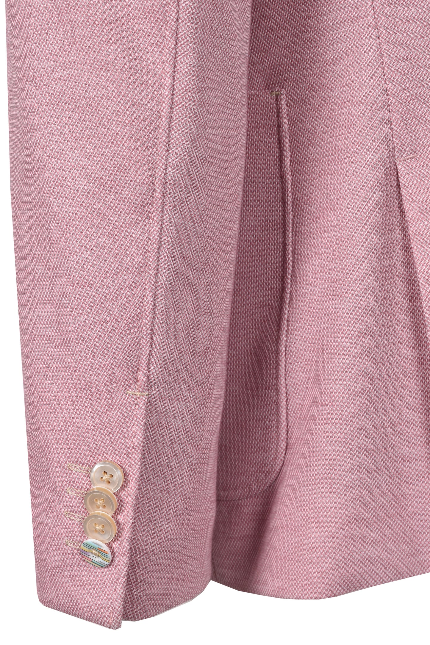 R2 Notch Lapel Jacket Light Pink