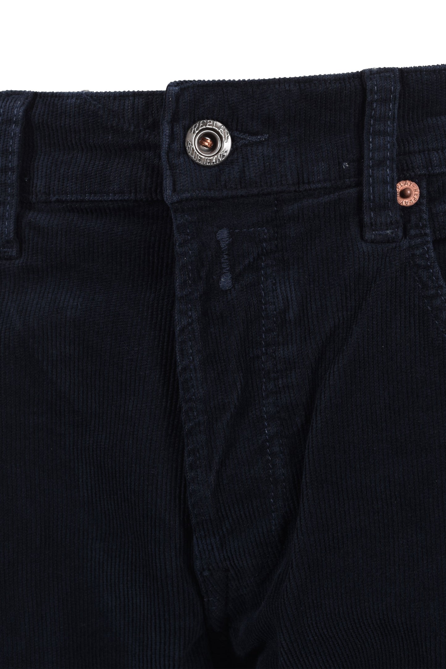 REPLAY GROVER CORDS NAVY Replay Michael Stewart Menswear  Cords