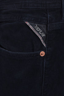 REPLAY GROVER CORDS NAVY Replay Michael Stewart Menswear  Cords