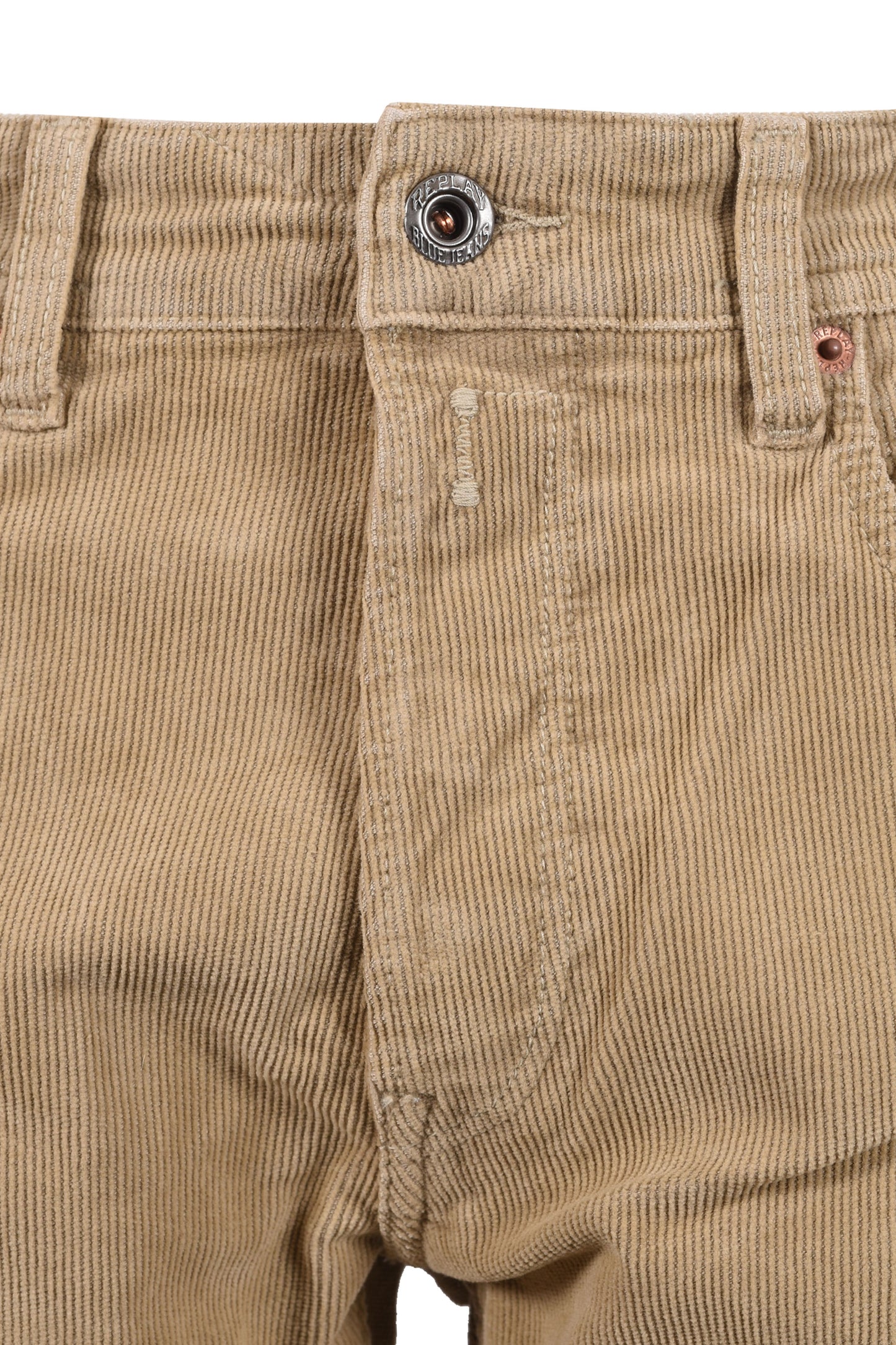 REPLAY GROVER CORDS STONE Replay Michael Stewart Menswear  Cords