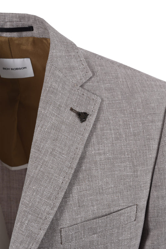 ROY ROBSON LINEN JACKET BEIGE
