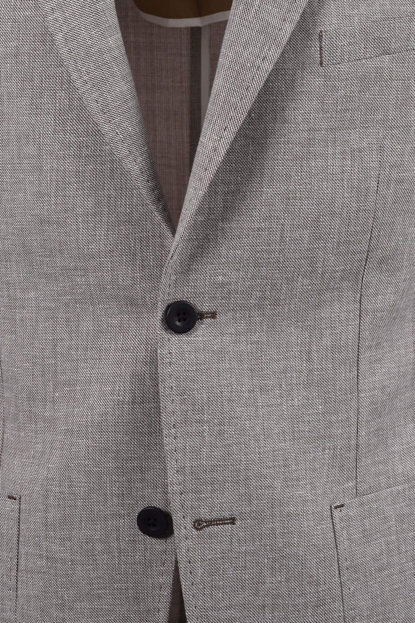 ROY ROBSON LINEN JACKET BEIGE