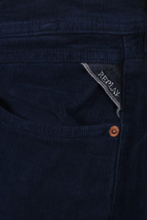 Replay Grover Cord Jeans Navy Replay