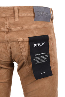 Replay Grover Corduroy Jeans Tan Replay