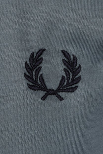 FRED PERRY RINGER T-SHIRT STOCKPORT BLUE/NAVY Fred Perry