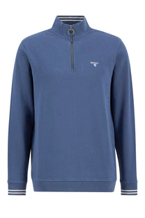 BARBOUR ROSFORD HALF ZIP SWEATSHIRT DARK DENIM Barbour