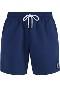 SANDBANKS BADGE LOGO SWIM SHORT NAVY Sandbanks Michael Stewart Menswear  Swim Wear