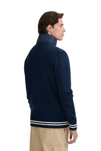 SANDBANKS HYBRID PUFFER CARDIGAN | NAVY