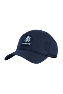 SANDBANKS BADGE LOGO CAP NAVY Sandbanks