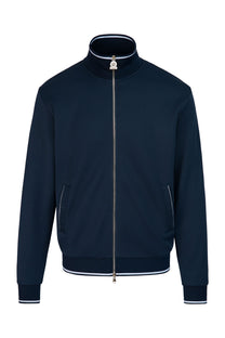 SANDBANKS TRICOT TRACK JACKET NAVY