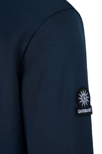 SANDBANKS TRICOT TRACK JACKET NAVY