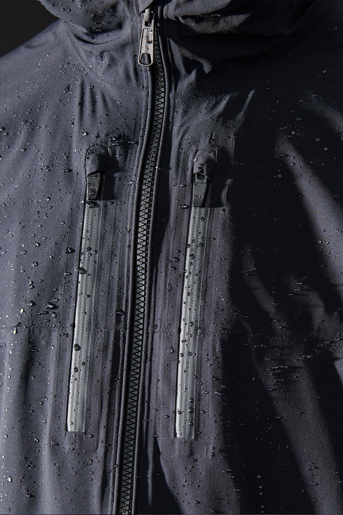SANDBANKS STORM SHELL WATERPROOF JACKET BLACK