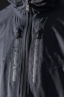 SANDBANKS STORM SHELL WATERPROOF JACKET BLACK