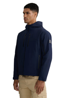 SANDBANKS STORM SHELL WATERPROOF JACKET NAVY