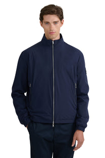 SANDBANKS REVERSIBLE ZIP-THROUGH JACKET NAVY