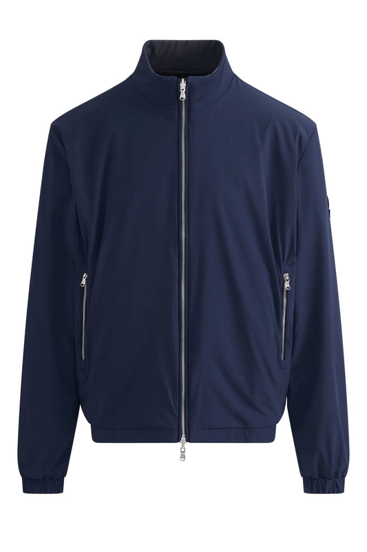 SANDBANKS REVERSIBLE ZIP-THROUGH JACKET NAVY