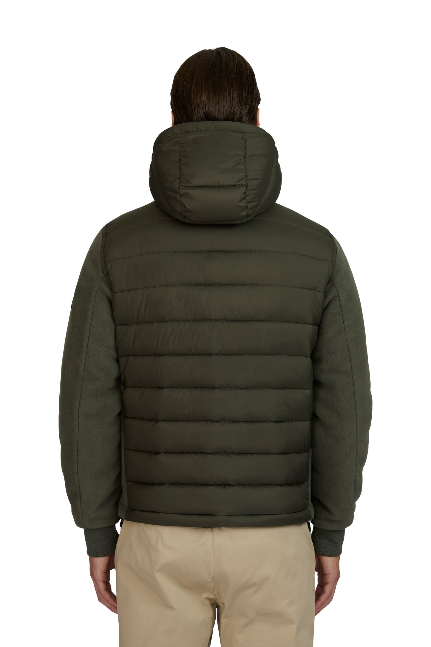 SANDBANKS OUTLANDER HYBRID JACKET KHAKI Sandbanks Michael Stewart Menswear  Jackets