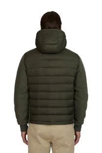 SANDBANKS OUTLANDER HYBRID JACKET KHAKI Sandbanks Michael Stewart Menswear  Jackets