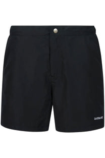 SANDBANKS SIDE STRIPE SWIM SHORT BLACK