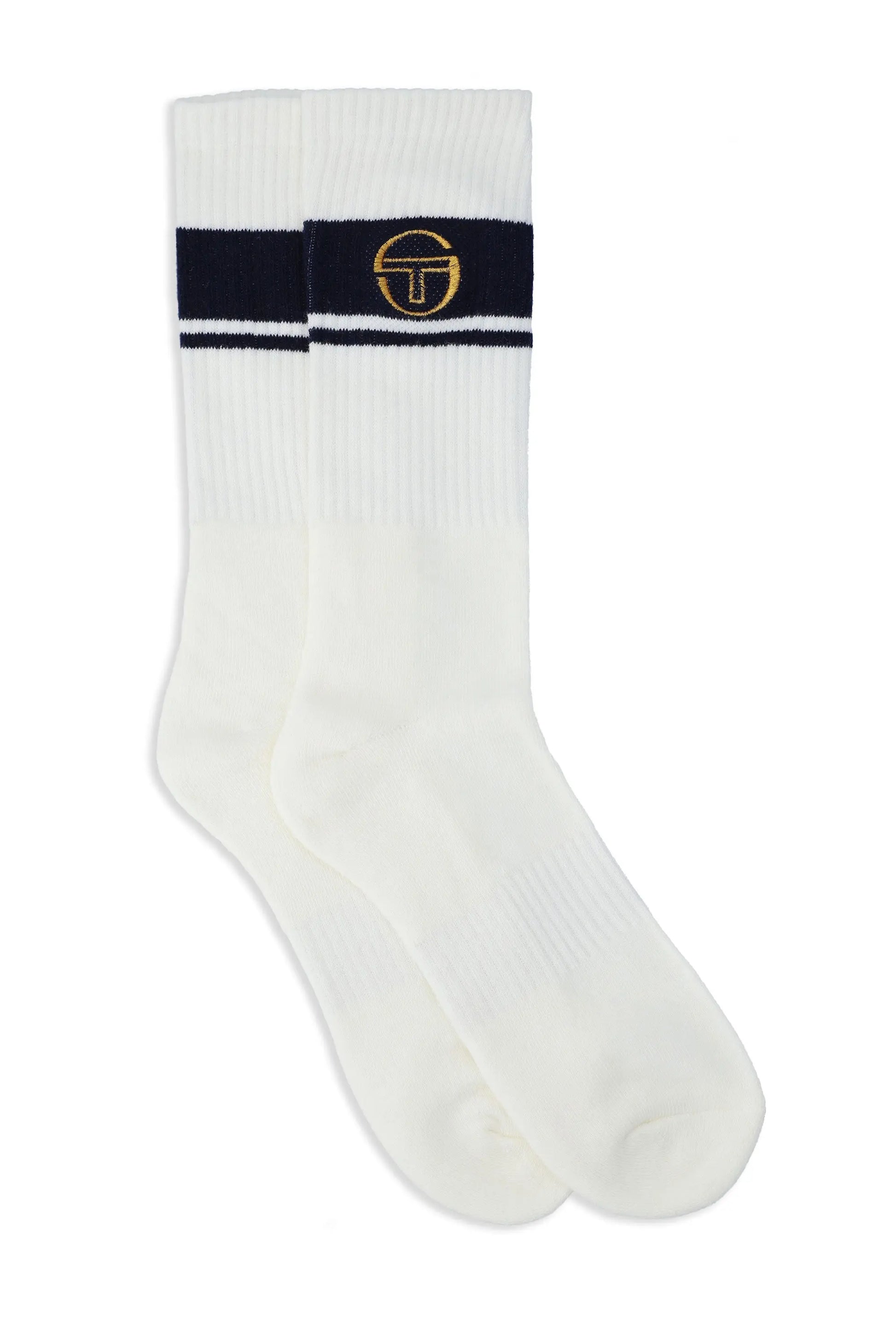 SERGIO TACCHINI 60th ANNIVERSARY YOUNGLINE KNITTED POLO GARDENIA/MARITIME BLUE Sergio Tacchini