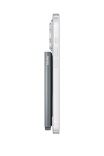 titanium magsafe secrid wallet on iphone