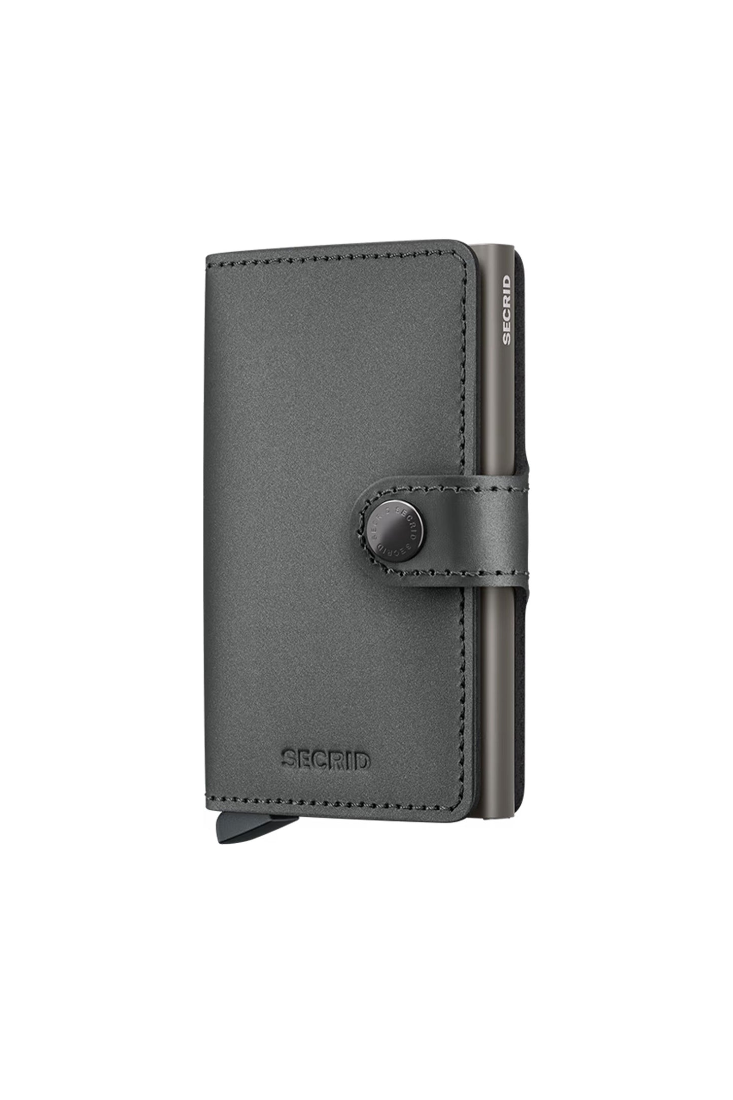 SECRID MINI WALLET MATT SATIN STEEL