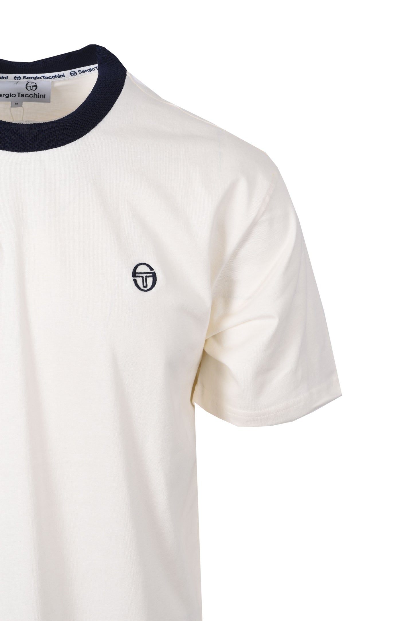 SERGIO TACCHINI BERTO T-SHIRT GARDENIA