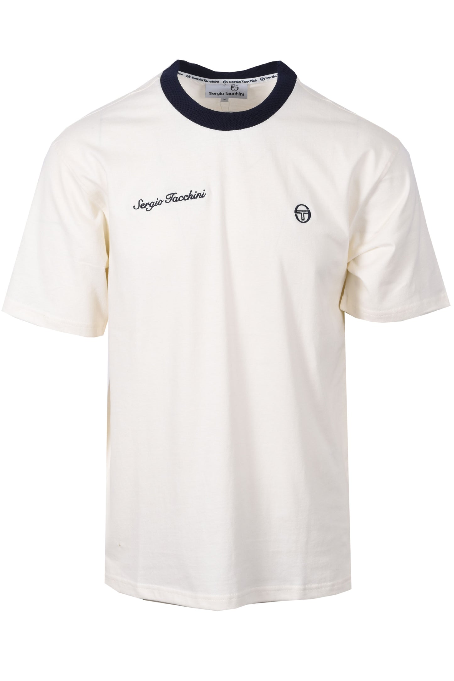 SERGIO TACCHINI BERTO T-SHIRT GARDENIA