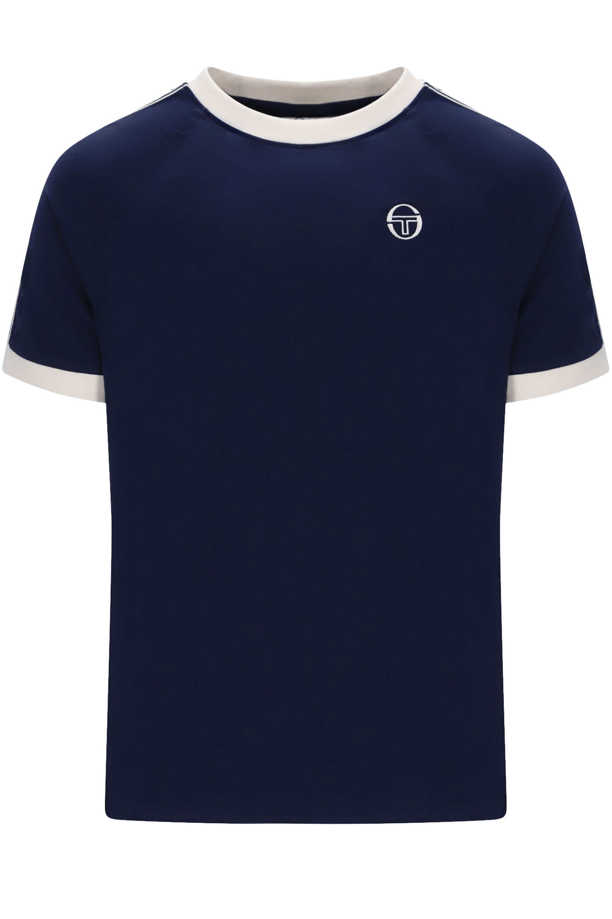 SERGIO TACCHINI BIANCHI RINGER T-SHIRT MARATIME BLUE Sergio Tacchini Michael Stewart Menswear  T-Shirts