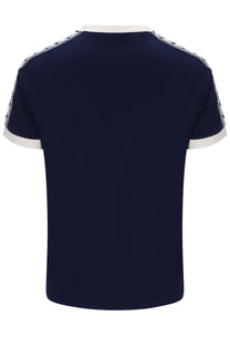 SERGIO TACCHINI BIANCHI RINGER T-SHIRT MARATIME BLUE Sergio Tacchini Michael Stewart Menswear  T-Shirts