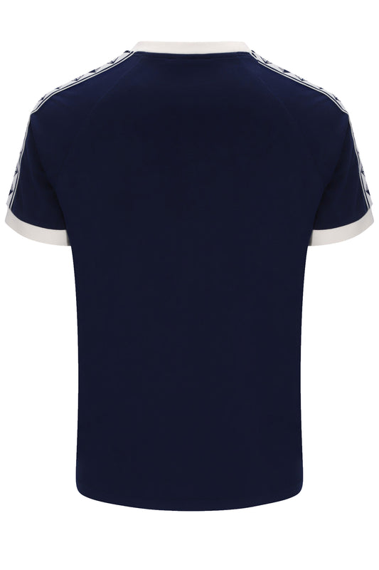 SERGIO TACCHINI BIANCHI RINGER T-SHIRT MARATIME BLUE Sergio Tacchini Michael Stewart Menswear  T-Shirts