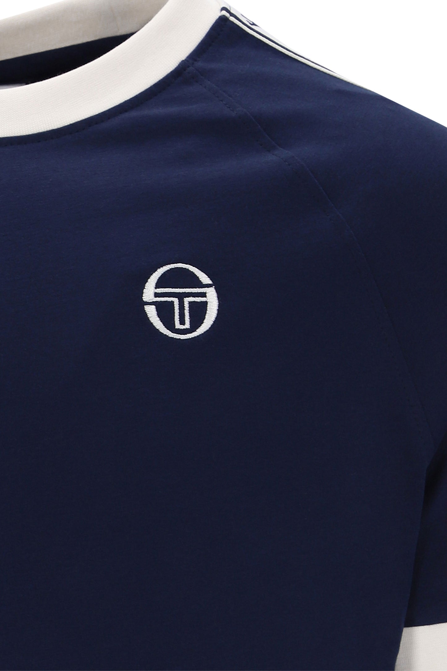 SERGIO TACCHINI BIANCHI RINGER T-SHIRT MARATIME BLUE Sergio Tacchini Michael Stewart Menswear  T-Shirts