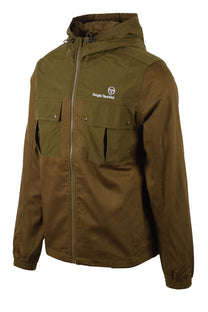 SERGIO TACCHINI CALISTI HOODED JACKET DARK OLIVE Sergio Tacchini