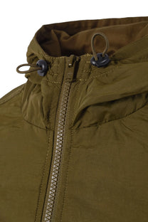 SERGIO TACCHINI CALISTI HOODED JACKET DARK OLIVE Sergio Tacchini