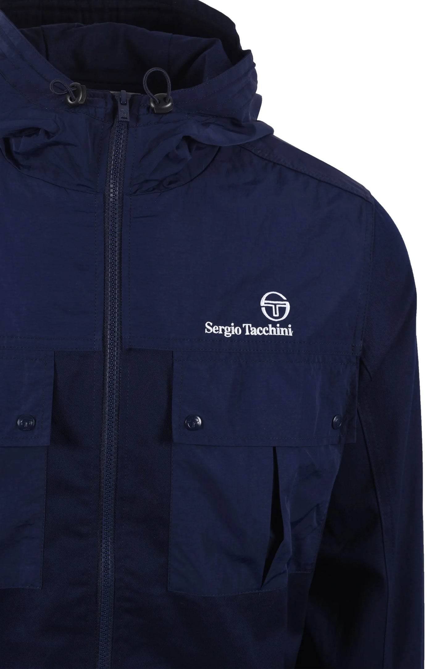 SERGIO TACCHINI CALISTI HOODED JACKET MARITIME BLUE Sergio Tacchini