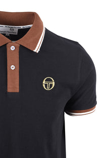 SERGIO TACCHINI CON 020 POLO BLACK/POTTING SOIL/GARDENIA