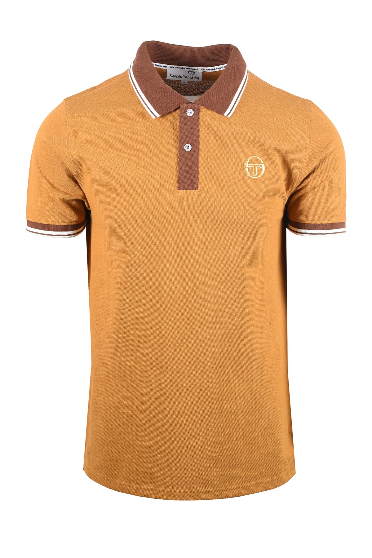 SERGIO TACCHINI CON 020 POLO GOLDEN BROWN/GARDENIA/POTTING